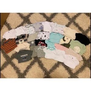 Baby boy 0-3MO onesies
